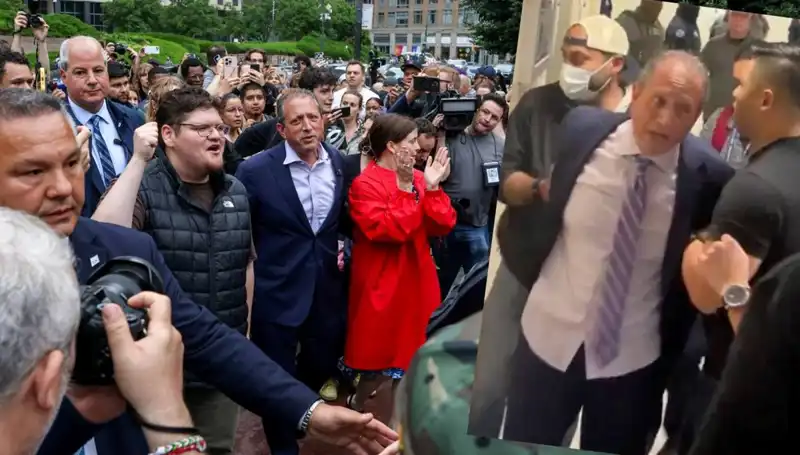 New York'un Belediye Başkan Adayı Göstericilerle Yaşadığı Olayla Gözaltına Alındı