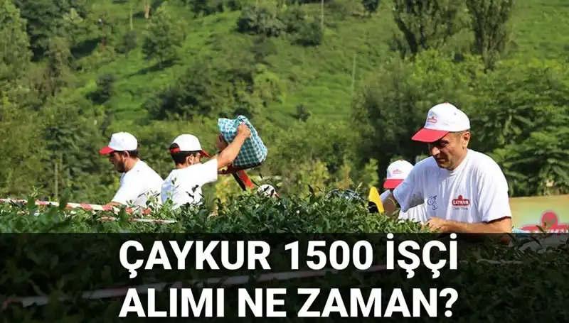 Çaykur İşçi Alımı Başvuruları Ne Zamana Kadar Açık? Detaylar Burada!