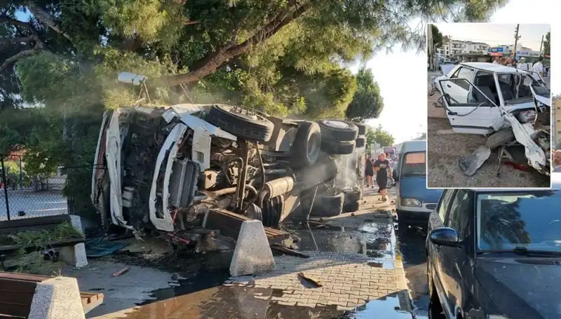 Freni Patlayan Kamyonun Durdurulması: Şok Edici Trafik Kazası!
