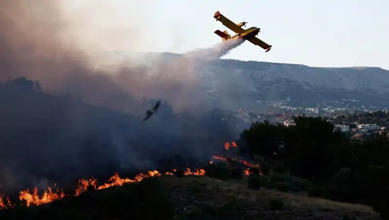 Sakız Adası’ndaki Orman Yangını Kontrol Altına Alındı: Son Durum!