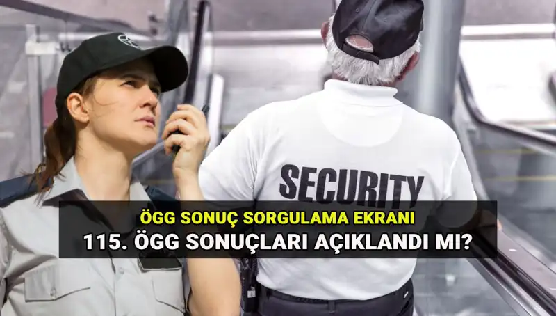 EGM 115. Dönem Özel Güvenlik Sınav Sonuçları Ne Zaman Açıklanacak?