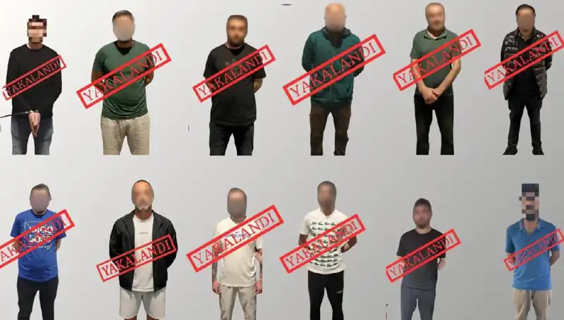 Ulusal Seviye Aranan 12 Kişi Kırmızı Bültenle Yakalandı: Operasyonun Detayları