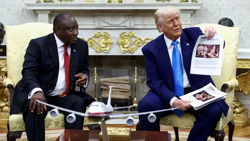 Trump’tan Şok İddia: Güney Afrika’da Beyazlara Soykırım Tehdidi!