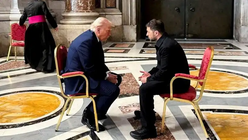 Zelenski'den Trump'a Çarpıcı Açıklama: Vatikan Görüşmesi En İyisiydi
