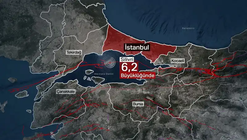 İstanbul'u Sarsan 6,2 Büyüklüğündeki Deprem: İlk Bilgiler ve Tepkiler