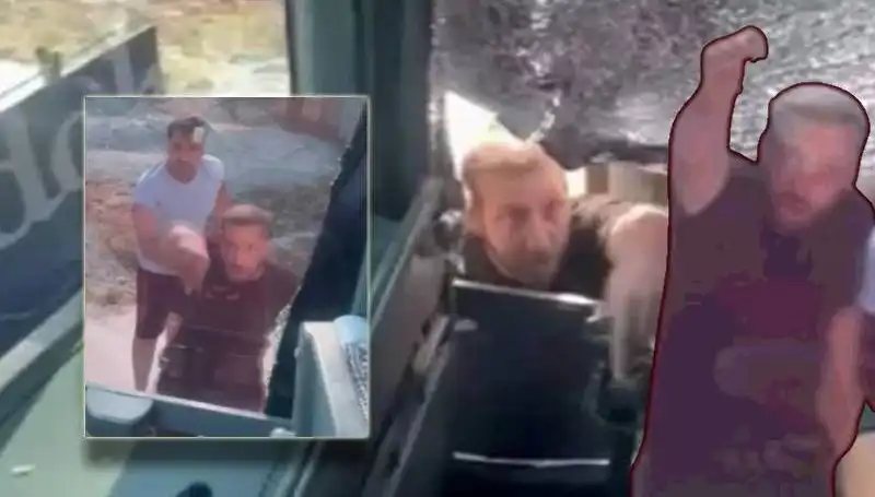 Turistleri Taşıyan Otobüste Korku Dolu Anlar: Fırtına Ortasında Kaza Korkusu