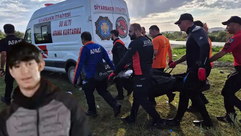 Dicle Nehri'nde Kaybolan Ömer İçin Arama Çalışmaları Sonuçlandı