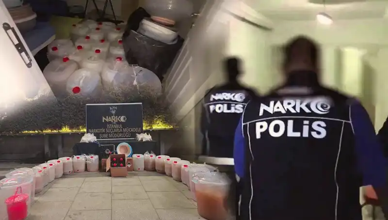 İstanbul'un Kalbinde Narkotik Operasyonu: 442 Kilogram Uyuşturucu Ele Geçirildi