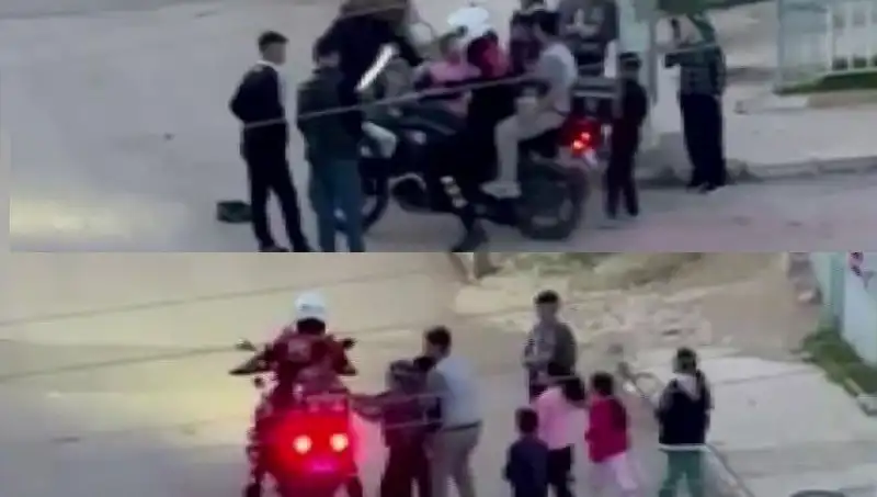 Polis Memurunun Sıradışı Jestine Çocuklardan Büyük İlgi