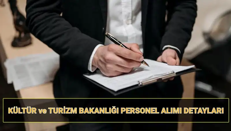 Kültür ve Turizm Bakanlığı'ndan 130 Sözleşmeli Personel Alımı Duyurusu