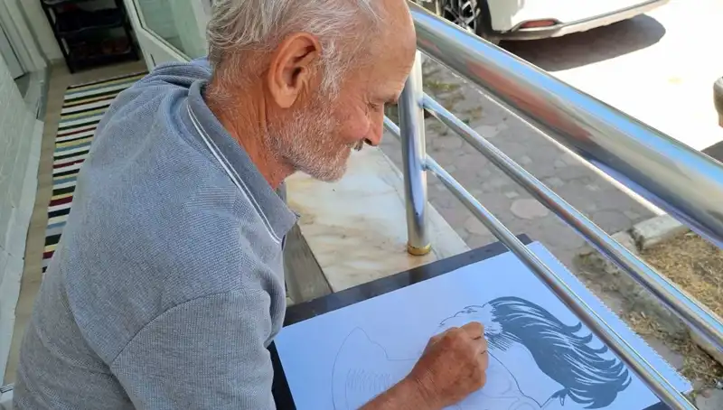 Emekli Olduktan Sonra Resim Yeteneği Keşfeden Sanatçı, Hayran Biriktiriyor