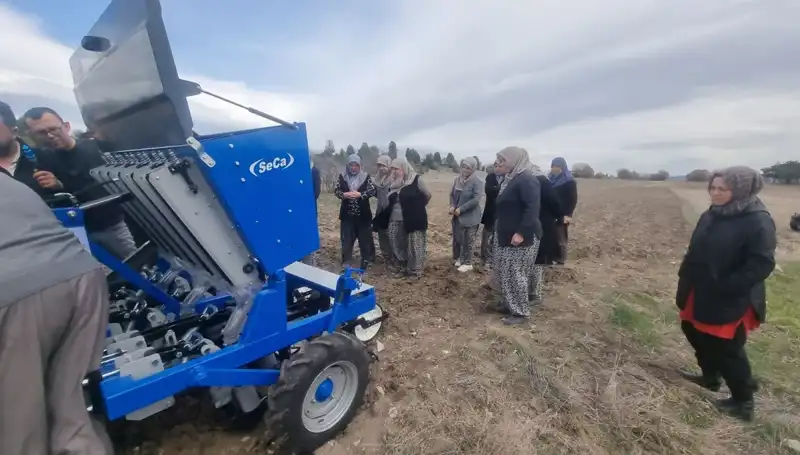 Domaniç’te Ata Tohumu Sarımsak Üretimi İçin Yeni Hamleler Yapıldı