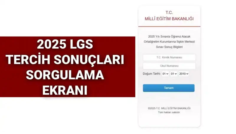 LGS Tercih Sonuçları Açıklandı! Sonuçları Sorgulama Nasıl Yapılır?