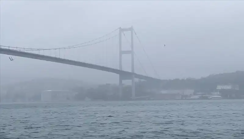 İstanbul Boğazı'nda Yoğun Sisin Gemilere Etkisi: Trafik Durdu!