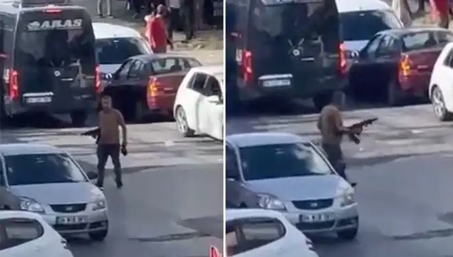 Başakşehir'de Korku Dolu Anlar: Pompalı Tüfekle Sokakları Kapatan Şüpheli