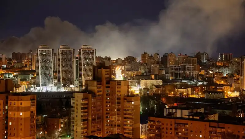Ukrayna'da Gergin Anlar: Rusya Kiev'i Bombaladı, Yaralı Sayısı Artıyor